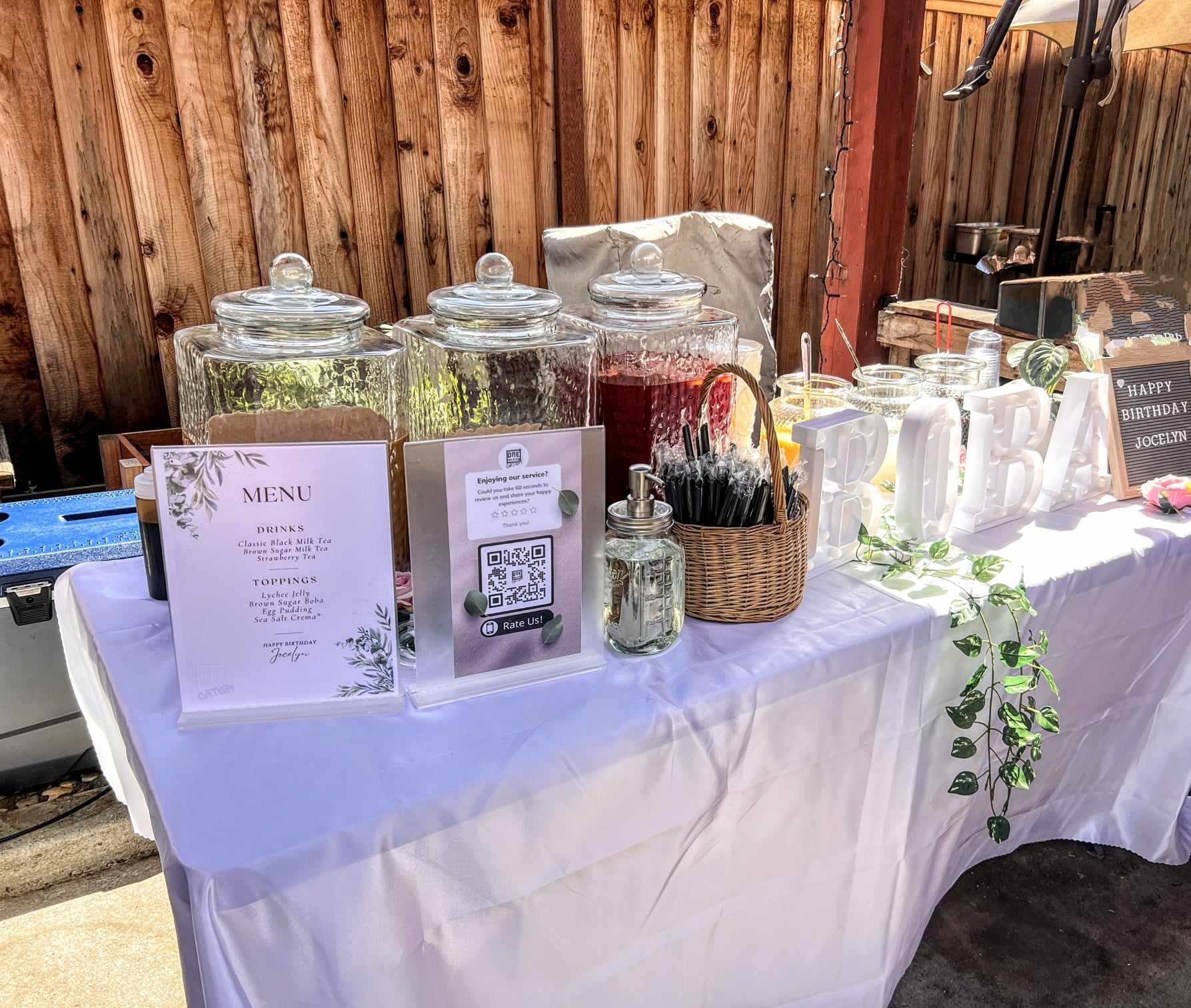 Boba Catering with One Milk Tea